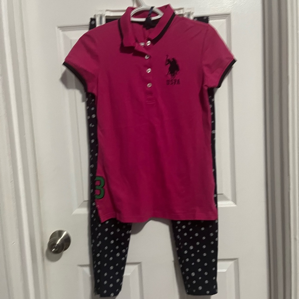 U.S. POLO ASSN. shirt and pants
